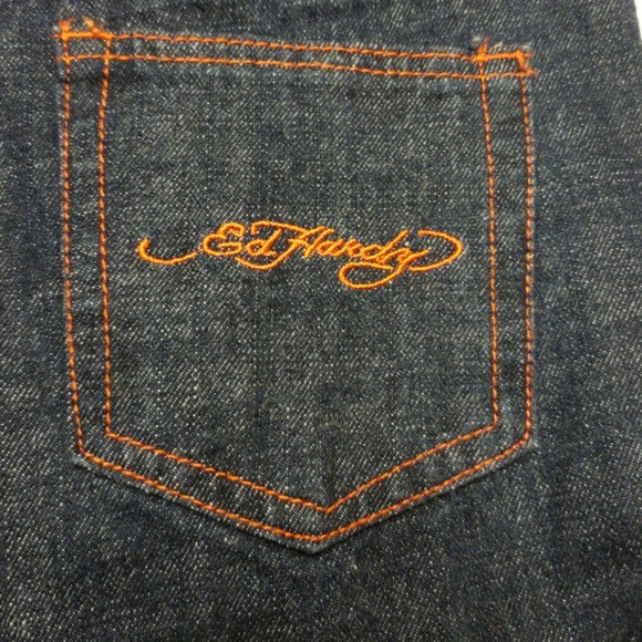 Ed Hardy Dark Blast Denim BoyJeans - Picture 7 of 7